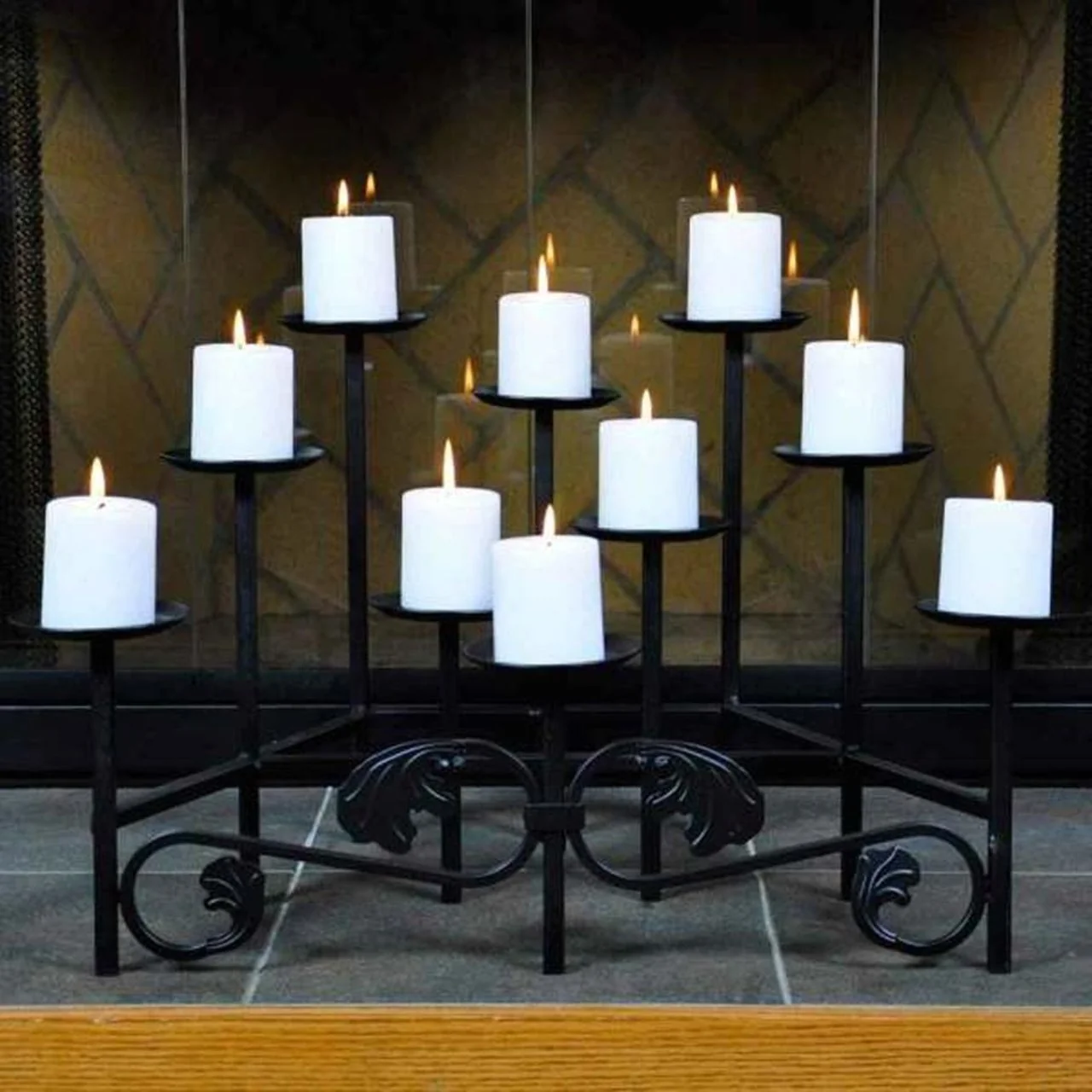 10 Candle Imperial Fireplace Candelabra - 304100 - Image 5