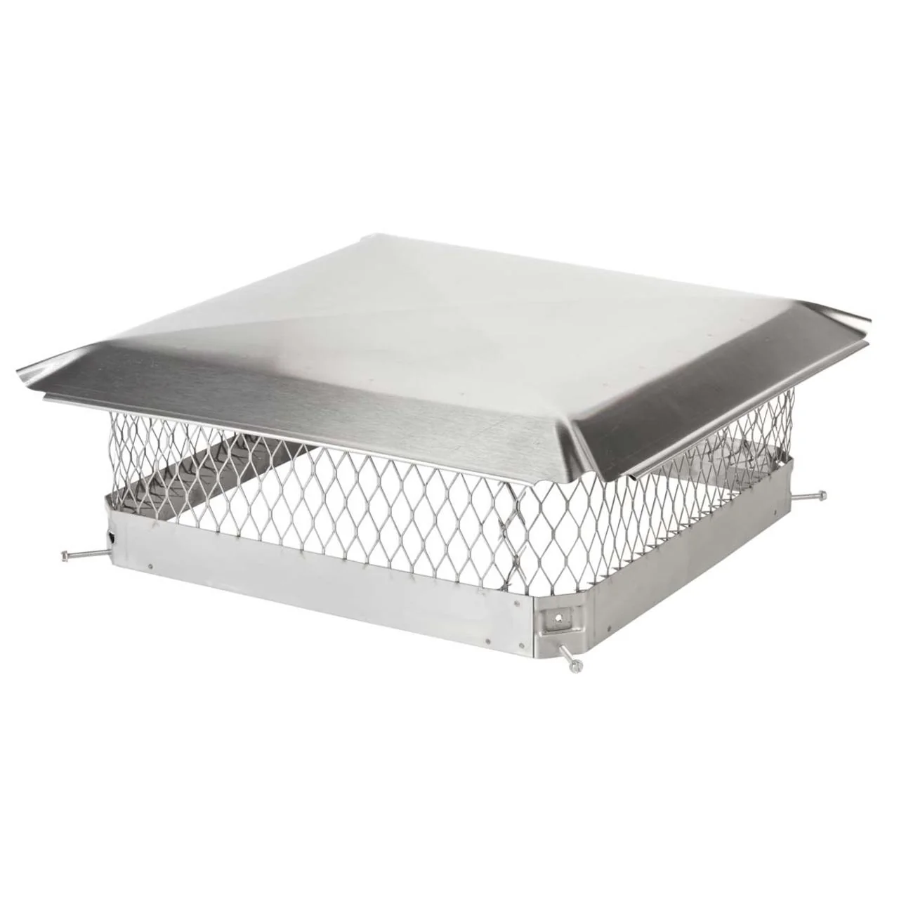 20" x 20" Stainless Steel Single-Flue Chimney Cap
