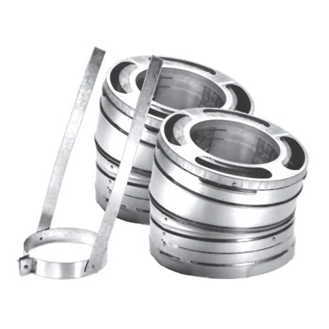6" DuraPlus 30 Degree Stainless Steel Elbow Kit - 6DP-E30SS