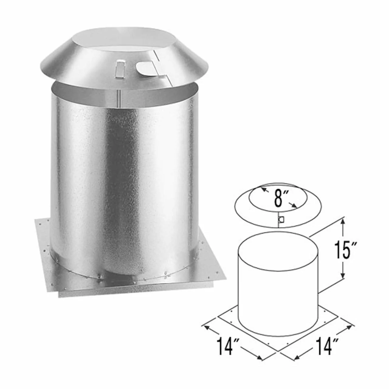 6" DuraTech Attic Insulation Shield - 6DT-IS - Image 2