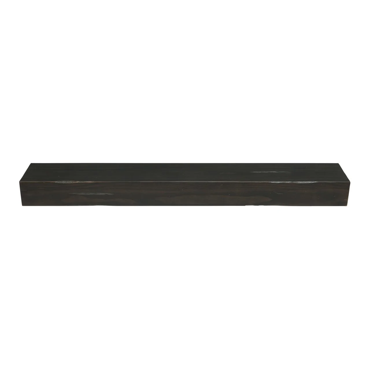 72" Shenandoah Fireplace Shelf by Pearl Mantels - Espresso Distressed Finish - Image 7
