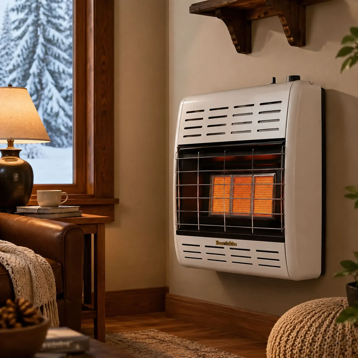 Empire 16,800 BTU Propane Heater Manual Temperature Control - Image 2