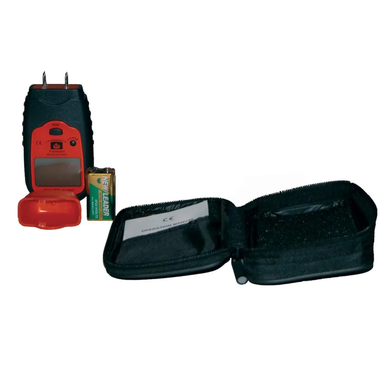 Firewood Moisture Meter - Black and Orange - Image 8