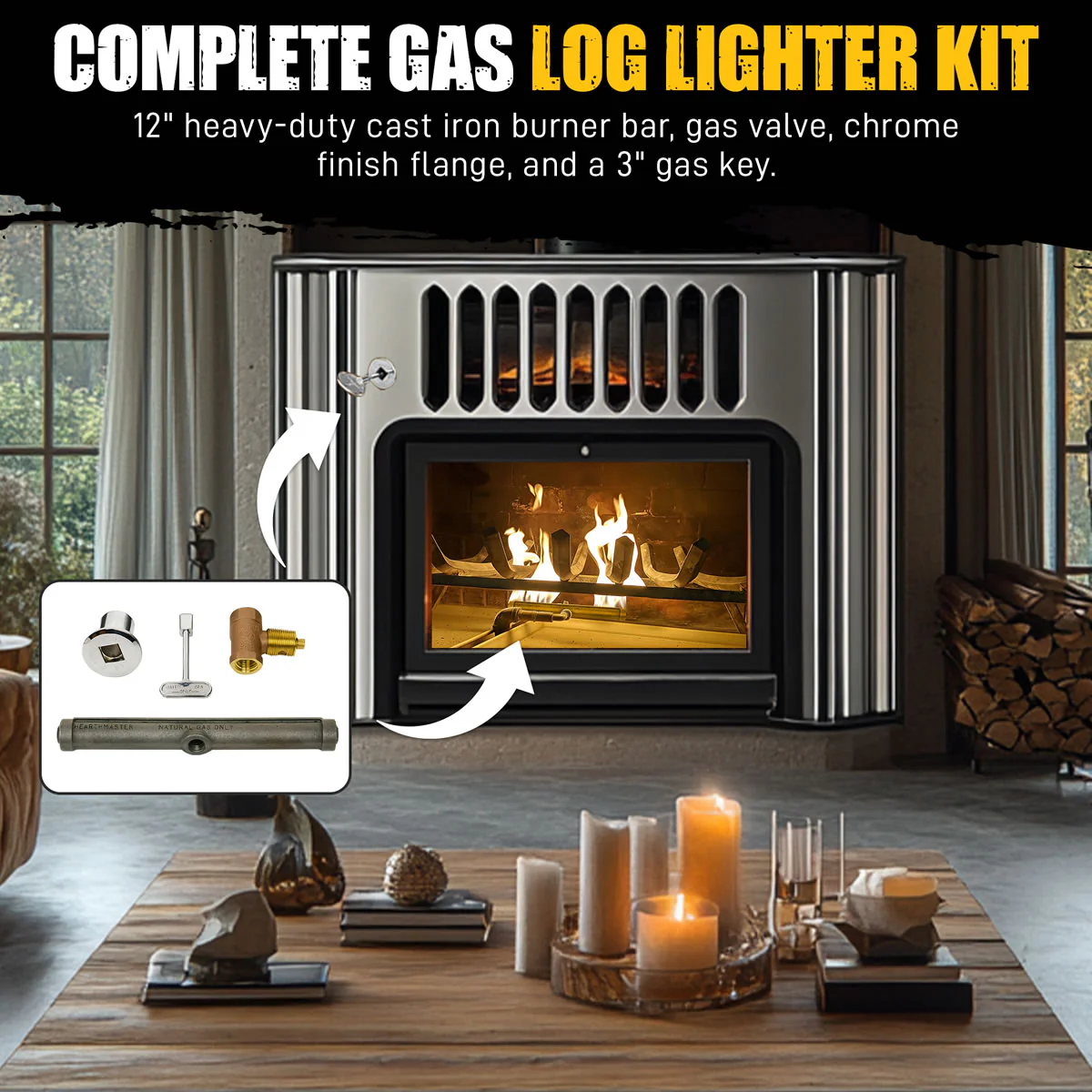 Gas Log Lighter Kit - Image 5