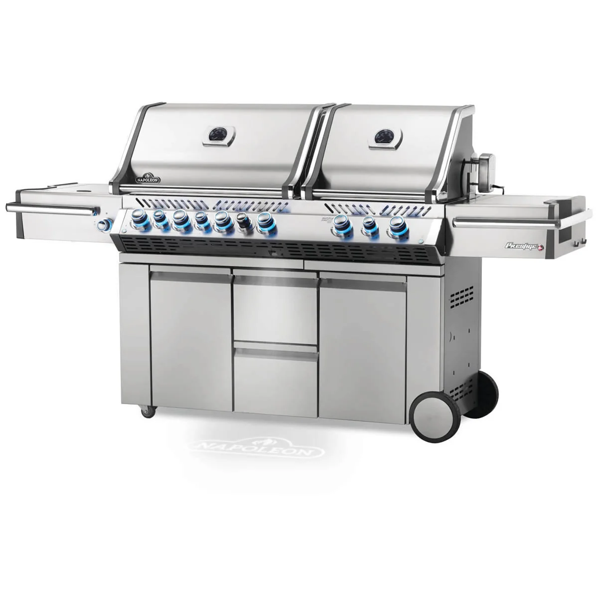 Napoleon Prestige PRO™ 825 Gas Grill with IR Rear & Bottom Burners, and Power Side Burner - PRO825RSBINSS-3/PRO825RSBIPSS-3 - Image 2