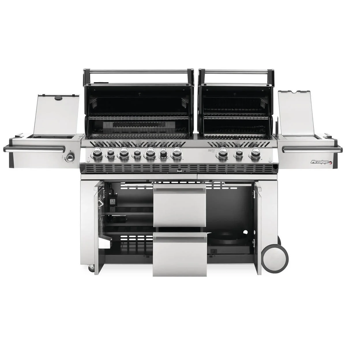 Napoleon Prestige PRO™ 825 Gas Grill with IR Rear & Bottom Burners, and Power Side Burner - PRO825RSBINSS-3/PRO825RSBIPSS-3 - Image 3