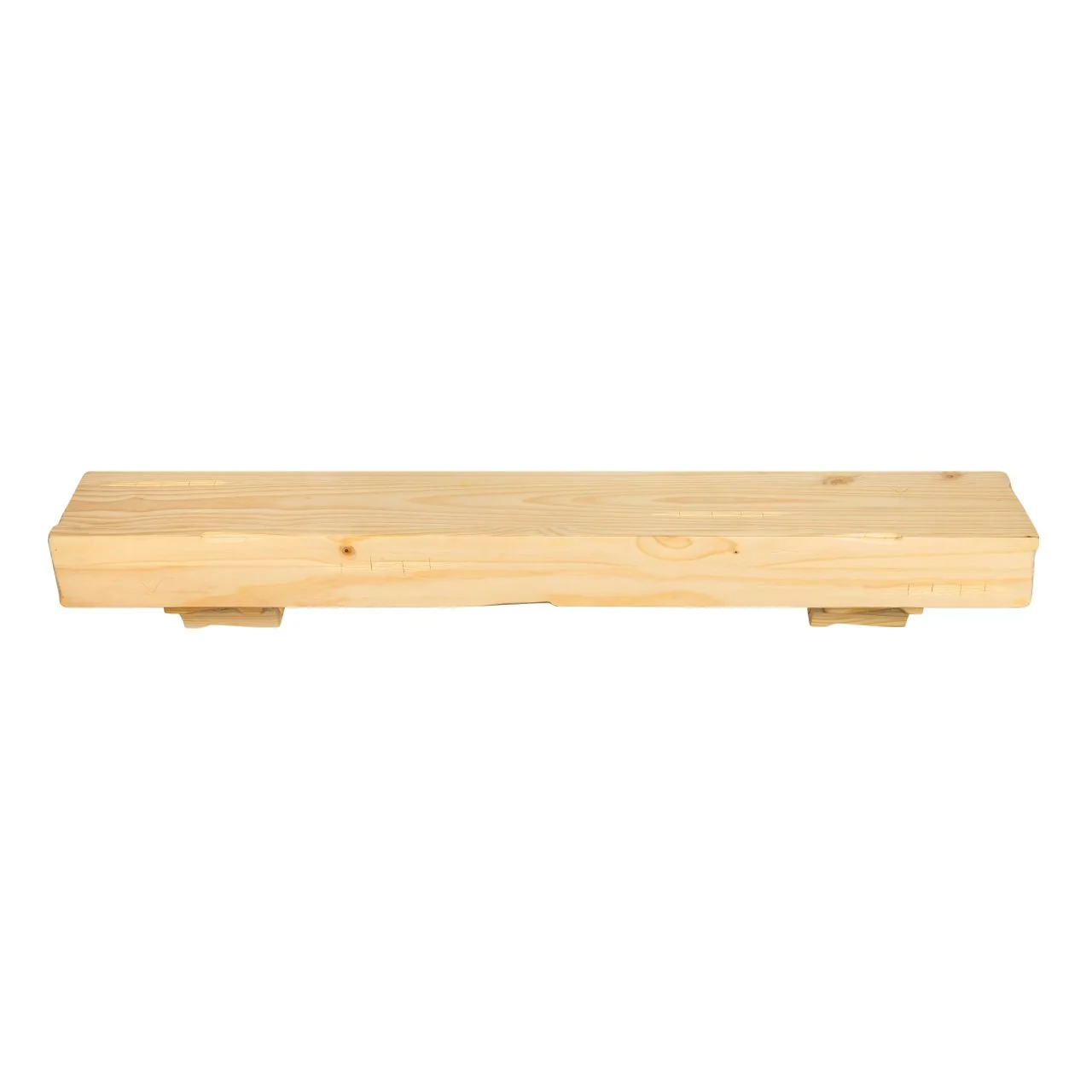 72" Shenandoah Unfinished Fireplace Shelf by Pearl Mantels - Image 9