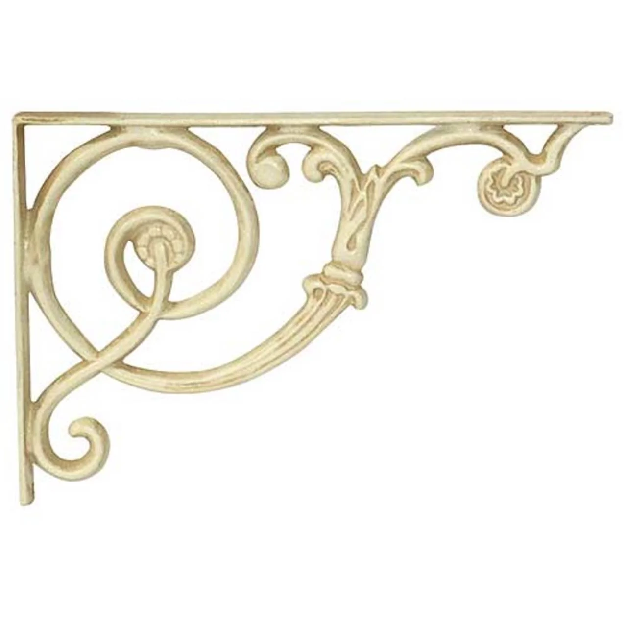 Romanesque Bracket - Antique White