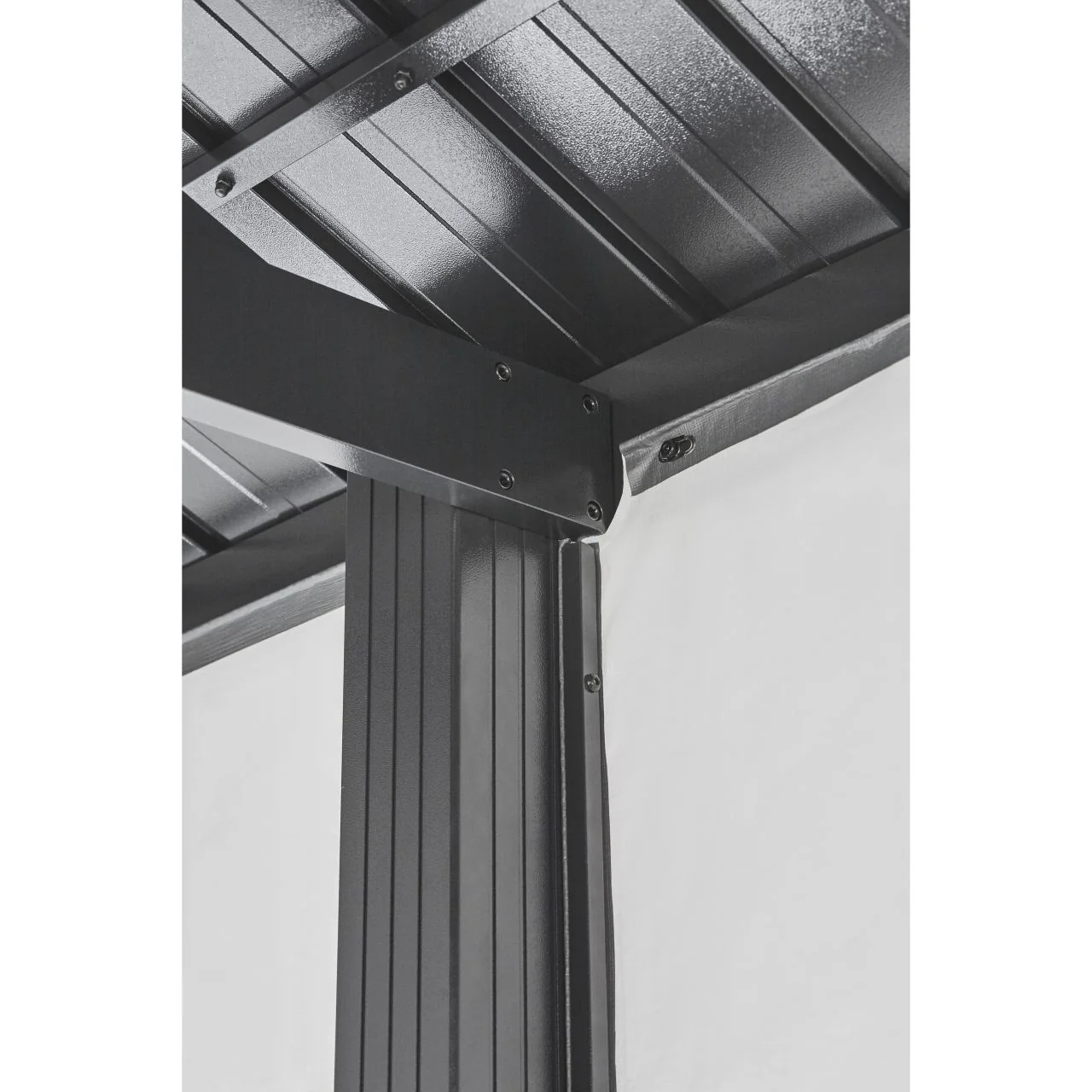 Samara 12' x 20' Carport Enclosure Kit - Gray - Image 5