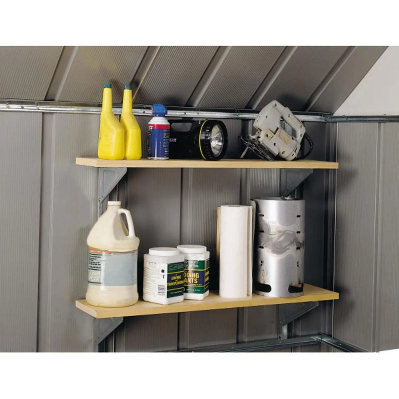 Shelf Kit - Hanger and Silver Brackets - Image 3