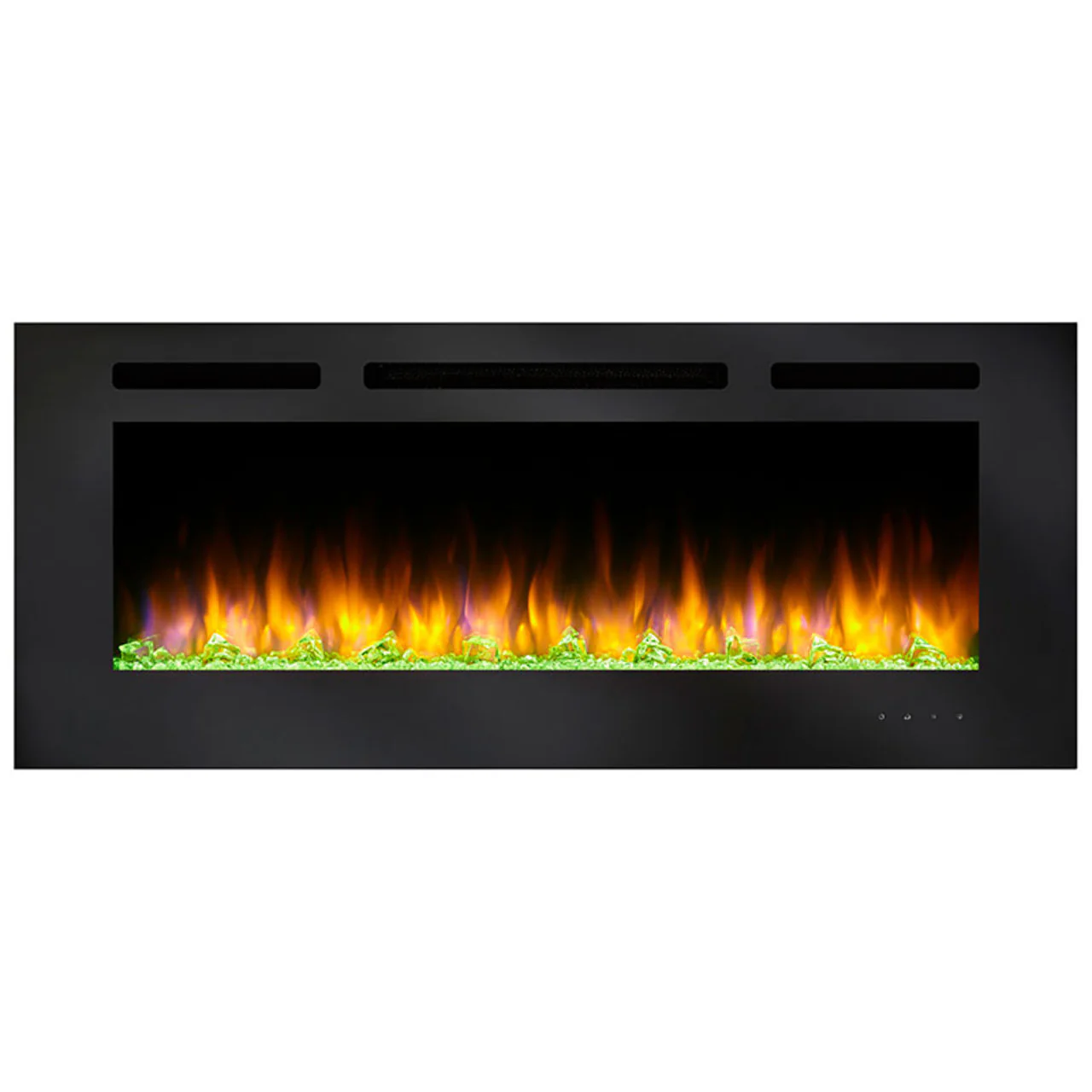 SimpliFire 40" Allusion Recessed Linear Electric Fireplace - SF-ALL40-BK - Image 5