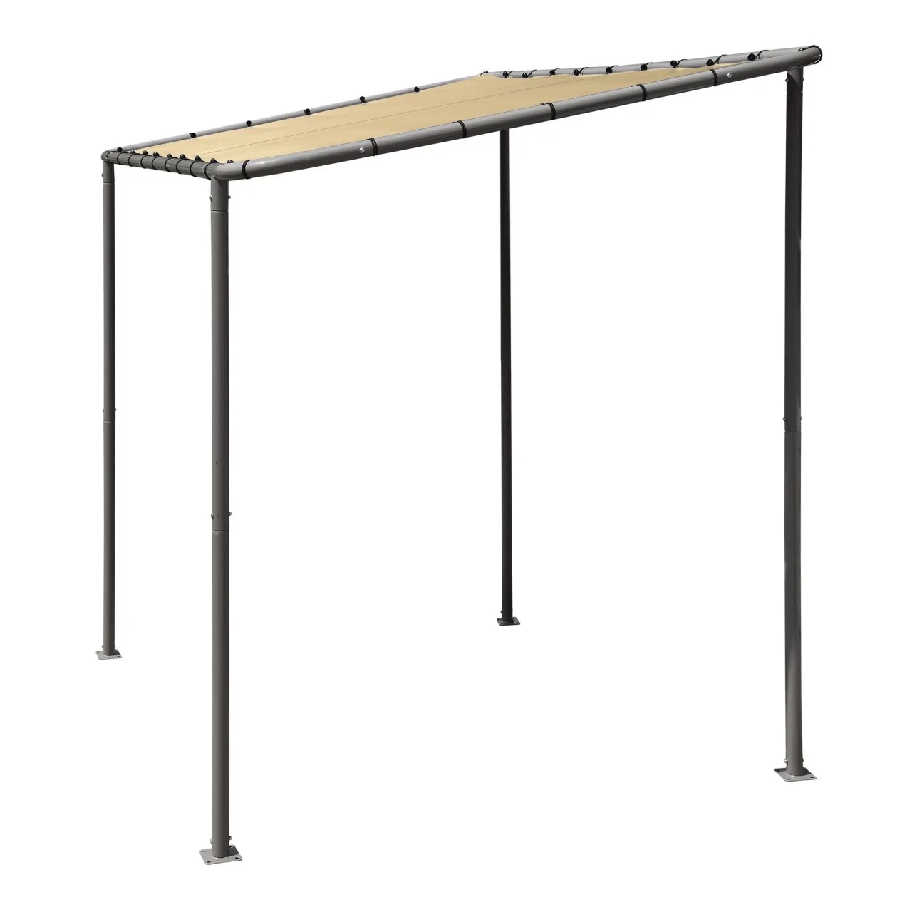 Solano 10' x 6' Gazebo Canopy - Tan - Less Than Perfect - Image 2